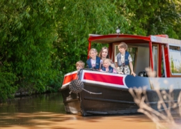 Enjoy a family day out boating on the canals