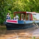 Day boat hire on the canals in Spring 2024